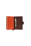 Secrid Miniwallet Brown Orange