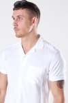 Only & Sons Silo Solid Viscose Shirt White