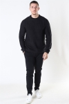 Only & Sons Kelvin 5 Struc Crew Neck Strik Black