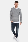 Solid Struan Knit Grey Melange