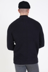 Only & Sons Roland 7 Structure Knit Dark Navy