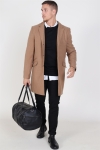 Only & Sons Julian Solid Wool Wool coat Camel