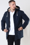 Jack & Jones MASH TEDDY PARKA Dark Navy