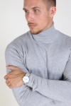 Tailored & Originals Knit - Morris Rollneck  Light Grey