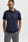 Selected SLHLEROY COOLMAX SS POLO B NOOS Navy Blazer