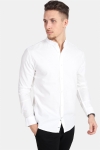 Kronstadt Johan Oxford Henley Dyed Shirt Off White