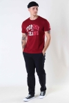 TOMMY JEANS TJM ENTRY COLLEGIATE TEE Bing Cherry