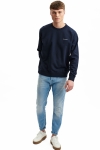 GABBA Bruce Boxy Sweat Navy