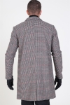 Selected Brove Wool coat Check Multicolour