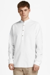 Jack & Jones JPRBLASUMMER HALF PLACKET SHIRT L/S SN White