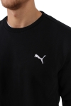 Puma Sweatshirts Ess Crew Sweatshirts FL Black