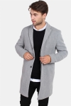 Selected Brove Uld Frakke Medium Grey