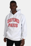 Defend Paris 92 Hoodies Sweatshirts Capuche White