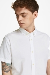 Jack & Jones JJESUMMER SHIRT S/S S22 SN White