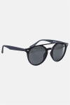 Fashion 1388 Mat Black Solbrille Grey Linse