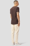 Clean Cut Copenhagen Kolding Organic Tee S/S Dark Brown