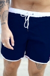 Urban Classics Retro Swim shorts Navy/white