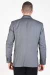 Selected Slim-MyloLogan Blazer Dark Grey Structure