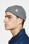 Jack & Jones JACRDD KNIT SHORT BEANIE NOOS Grey Melange