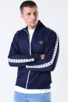 Fred Perry Taped Track Jakke Carbon Blue