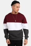 Urban Classics TB1868 Sweatshirts Port/White/Charcoal