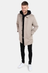 Just Junkies Jack Wool coat Dark Sand