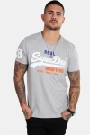 Superdry Vintage Logo Tri T-shirt Montana Grey Grit