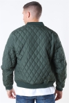 Urban Classics Diamond Quilt Nylon Jacket Olive