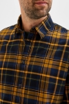 Selected SLHSLIMTRENT SHIRT LS CHECK W Tapenade Checks