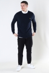 Lyle & Scott Cotton Merino Crew Jumper Dark Navy