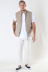 ONLY & SONS ONSSHEPARD NYLON POCKET VEST Chinchilla