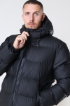 Rains Long Puffer Jacket 01 Black