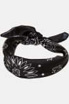 Urban Classics Satin Bandana 2-Pack Black/red