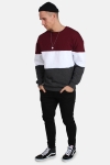 Urban Classics TB1868 Sweatshirts Port/White/Charcoal