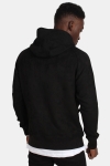 Urban Classics Imitation Suede Hoodie Black