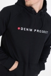 Denim Project Logo Hoodie Black