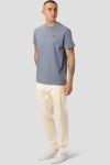 Clean Cut Copenhagen Basic Organic Tee Dusty Blue