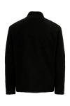 ONLY & SONS Eric Teddy Full Zip High Neck Black