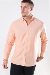 Clean Cut Oxford Plain Shirt Blazing Orange