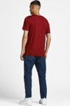 Jack & Jones Organic Basic Tee Red Dahlia