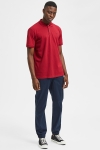 Selected SLHAZE SS POLO W NOOS Biking Red