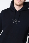 Fred Perry EMBROID. HOODED SWEATSH. 102 Black