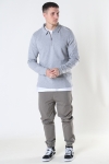 ONLY & SONS ONSMAC REG HALF ZIP SWEAT Light Grey Melange