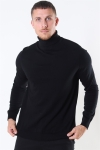 Selected BERG ROLL NECK Black