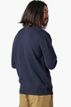 Fat Moose Cameron O-Neck Knit Navy Mix