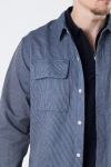 Selected SLHLOOSEANKER OVERSHIRT LS U Dark Blue