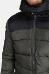 Only & Sons Heavy Colourblock Hood Jacket Forest Night