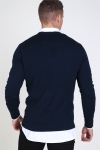 Tailored & Originals Mont O-neck Knit Insignia Blue