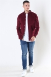 Kronstadt Johan Corduroy Overshirt Bordeaux