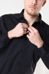 Clean Cut Copenhagen London Stretch Nano Shirt L/S Black